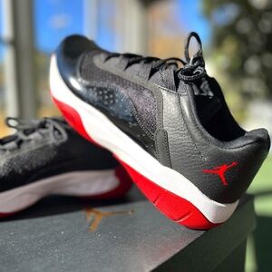 Size 9 - Air Jordan 11 CMFT Low Bred DM0844-005 Black White Gym Red Men Shoes